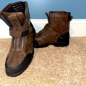 Timeless style and iconic design, Ralph Lauren's men's designer boots